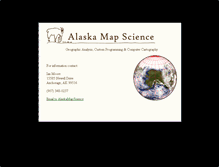 Tablet Screenshot of alaskamapscience.com